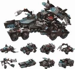 Qman Shadow Pulse harcjármű – minikészlet