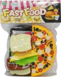 Konyhai szeletelhető játékszett – pizza és pirítós tálcával