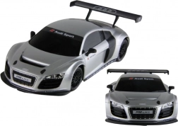 Auto R/C 1:24 távirányítós sport Audi R8 LMS ezüst