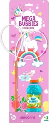 Mega bűvösbuborék Egyszarvú 450ml