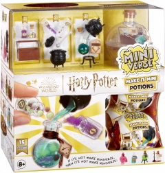 Mini figurák MINIVERSE Make It Mini – HARRY POTTER főzetek, display 15 db