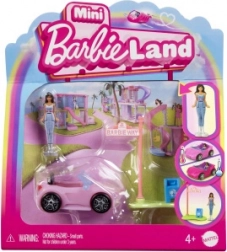 Mattel mini Barbie Land kabrió minibabaával