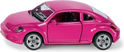SIKU Volkswagen Beetle rózsaszín matricákkal