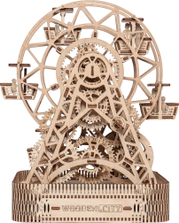 WOODEN CITY fa modell oroszkerék