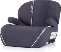 CHIPOLINO Sonic i-Size autós ülésmagasító ISOFIX-szel, 125–150 cm – Antracit