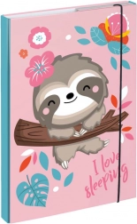 BAAGL Mappák iskolai füzetekhez A4 Lajhár