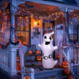 120 cm-es felfújható halloweeni szellem