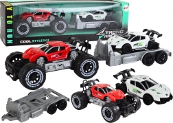 Terepjáró jármű Piros sportautó-készlet