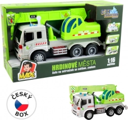 Lendkerekes autódaru fénnyel és hanggal