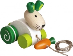 Húzogatós játék nyuszival és répával