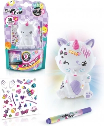 Világító dekorációs figura STYLE4EVER mini deco, 8 színben