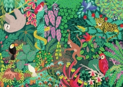 Ravensburger kirakó Varázslatos esőerdei 1000 darab