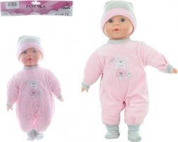 Hangokat adó kislány baba 40 cm