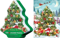 EUROGRAPHICS Puzzle Karácsonyfa Fém Dobozban 550 Darab