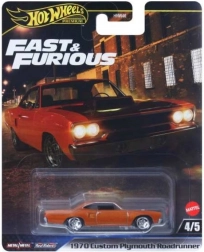 Hot Wheels Halálos iramban 1970 Plymouth Road Runner 1:64 prémium