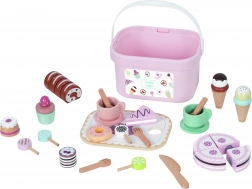 fa édességkészlet Sweet Cake dobozban