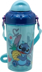 Gyerek ivópalack vállpánttal STITCH 465 ml