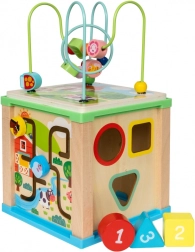 Fa aktivitáskocka 5 az 1-ben