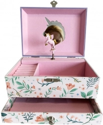 Zenei ékszerdoboz unikornissal