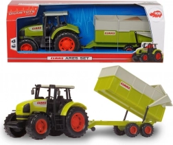Claas Ares traktor utánfutóval