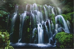 Ravensburger puzzle Waterfall Retreat Bali 3000 darabos