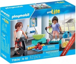 Playmobil My Life fitnesz edzés – játékszett figurákkal