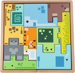 TREFL fa kirakó – Pixel Gang fejtörő