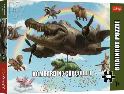 Trefl puzzle BrainRots Bombardino Crocodilo 200 darab