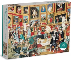 1500 darabos puzzle – Uffizi Tribün macskákkal a GALISON-tól