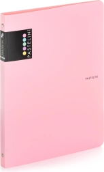 PASTELINI rózsaszín gyűrűs irattartó A4