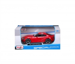 Fém modell Toyota GR Supra 1:24 piros
