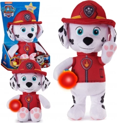 plüss paw patrol marshall zseblámpával és éjjeli lámpácskával 32 cm