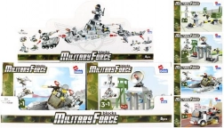 Military Force építőkészlet – 8 féle katonai modell