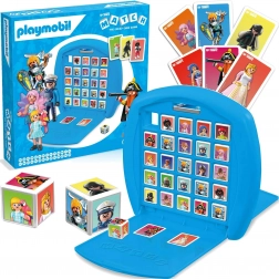 Stratégiai családi játék Top Trumps Match PLAYMOBIL kék