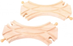 Bigjigs Rail Összekapcsolt szimmetrikus váltó