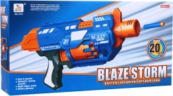 elektromos pisztolytípusú Blaze Storm blaster 20 habnyíllal, hatótáv akár 10 m