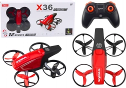 SYMA X36 Távirányítós RC drón piros