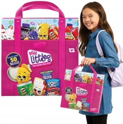 Shopkins Real Littles hordozható táska 50 mini figurához