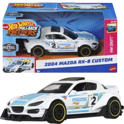 Hot Wheels Pull-Back Speeders 2004 Mazda RX-8 Custom fém kisautó 1:43