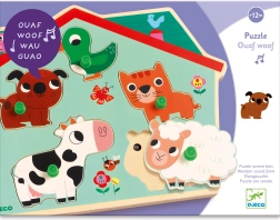 Helyező Puzzle Háziállatok DJECO