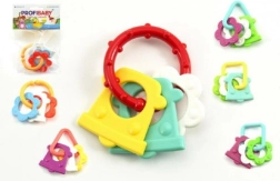 Színes műanyag rágóka babáknak