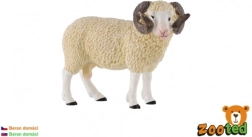 Realisztikus műanyag kos figura