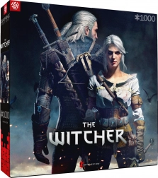 Puzzle The Witcher – Geralt és Ciri, 1000 darab
