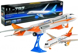 Személyszállító repülőgép Fehér súrlódásos talp 65 cm