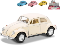 Kinsmart Volkswagen Beetle 1967 fém modell 1:64 visszahúzós mechanizmussal