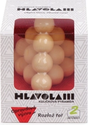 Fa golyós piramis kirakó