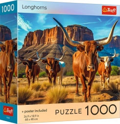 Trefl puzzle longhornok 1000 darab