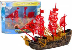 Kalózhajó Fények Hangok Kerekek Barna