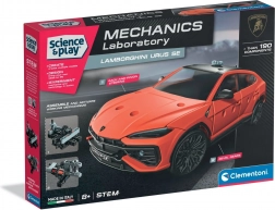 Clementoni Science & Play mechanikai labor Lamborghini Urus SE építőkészlet