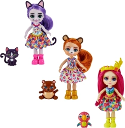 ENCHANTIMALS baba – kis testvér állatkával